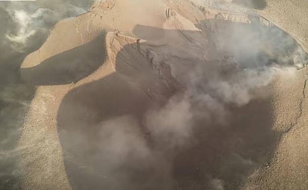 El tremor sigue en mínimos en La Palma dos días y medio después