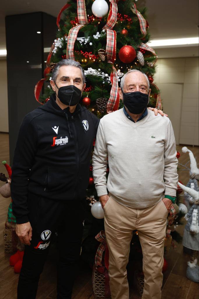 Fotos: Moriana y Scariolo, dos sabios del baloncesto