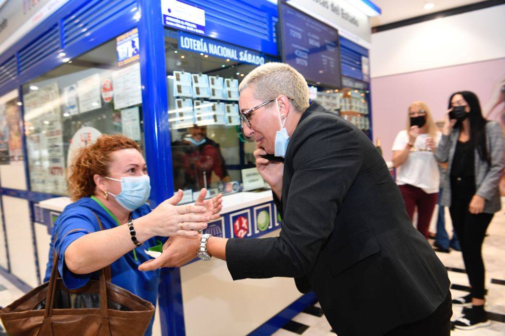 Fotos: El Gordo sonríe a Gran Canaria