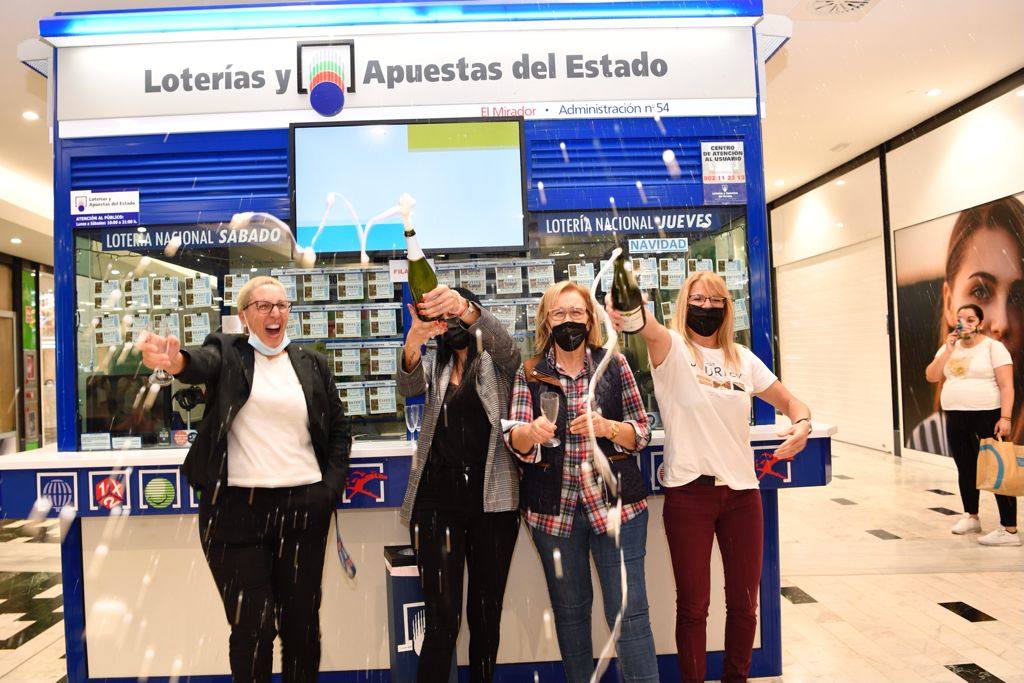 Fotos: El Gordo sonríe a Gran Canaria