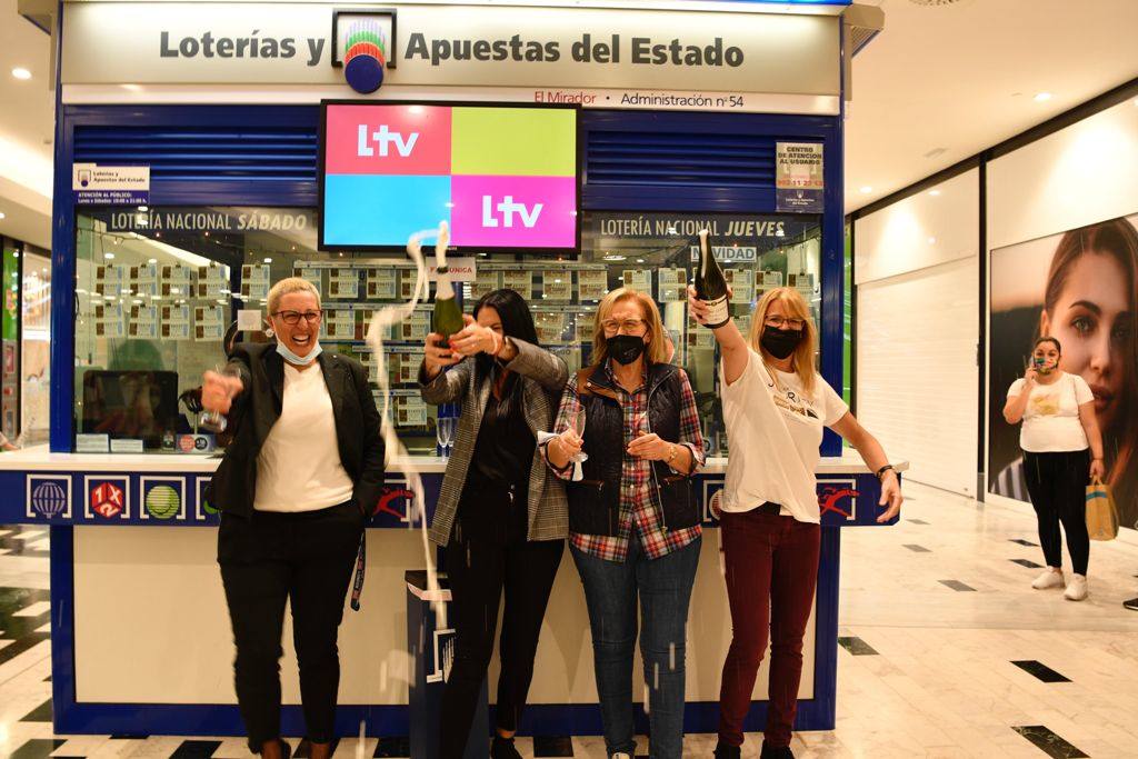 Fotos: El Gordo sonríe a Gran Canaria