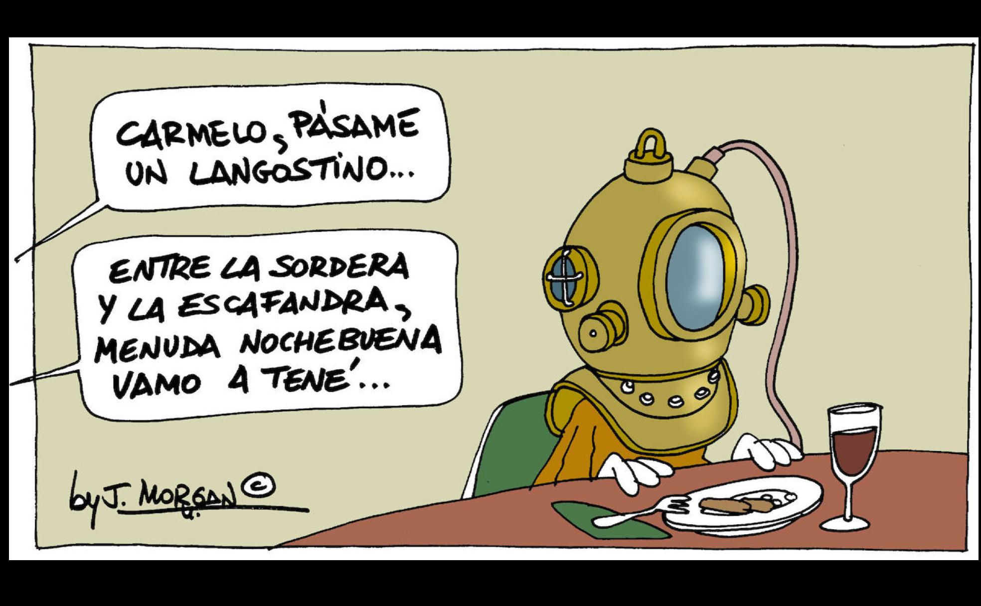 El humor de Morgan de este viernes 24 de diciembre