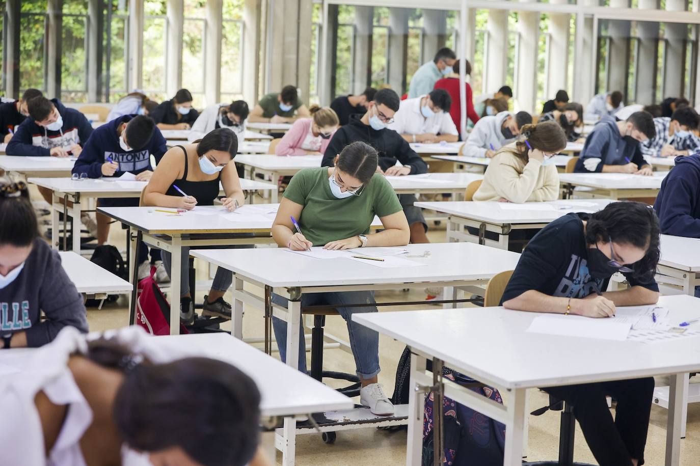 Imagen de estudiantes de la ULPGC. 