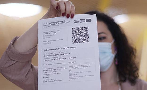 El certificado covid, obligatorio en Canarias