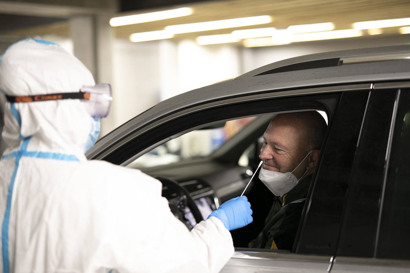 Las pruebas PCR marcan la vuelta al trabajo de la UD. Las Palmas