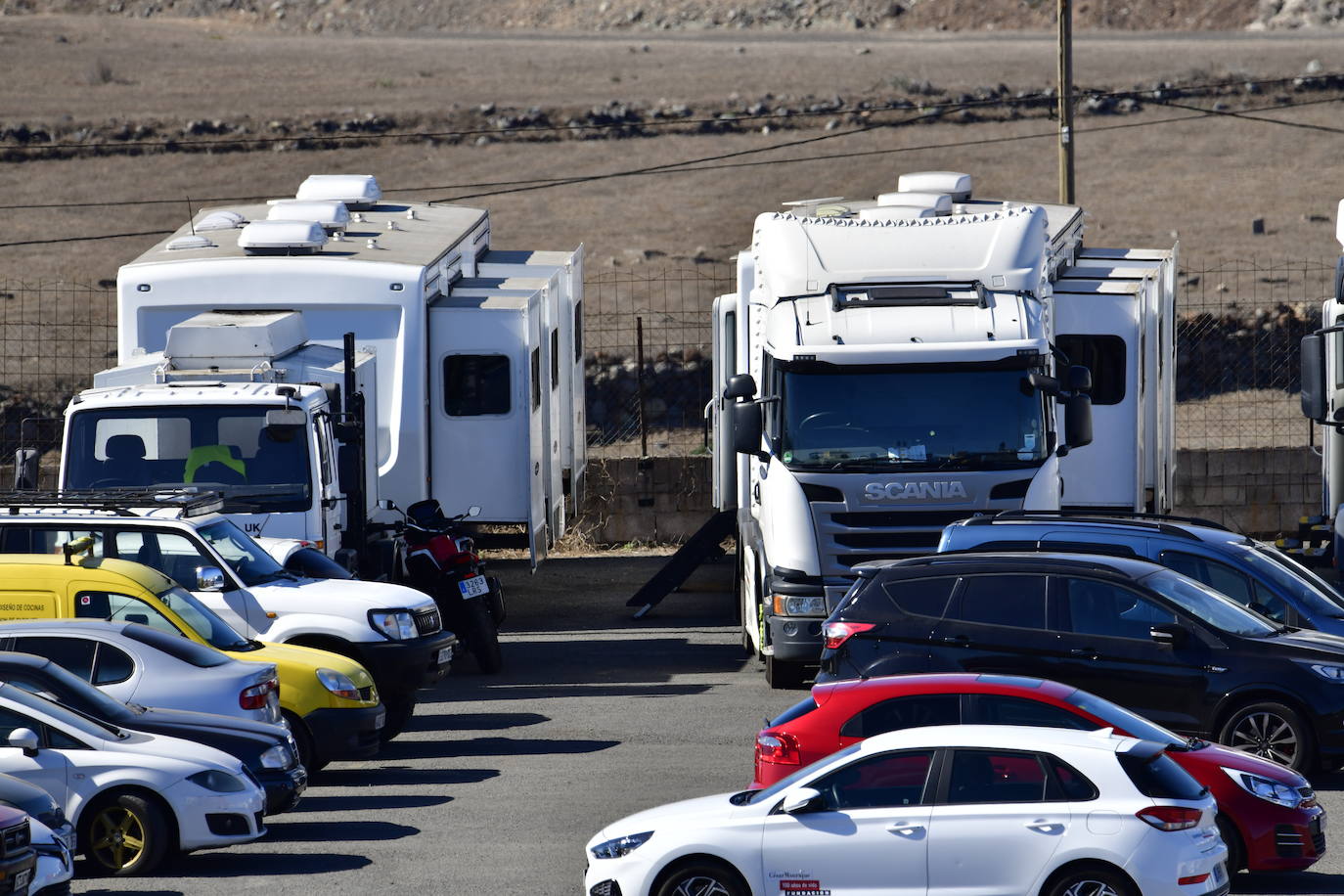 Fotos: Todo listo para que JLo ruede en Gran Canaria
