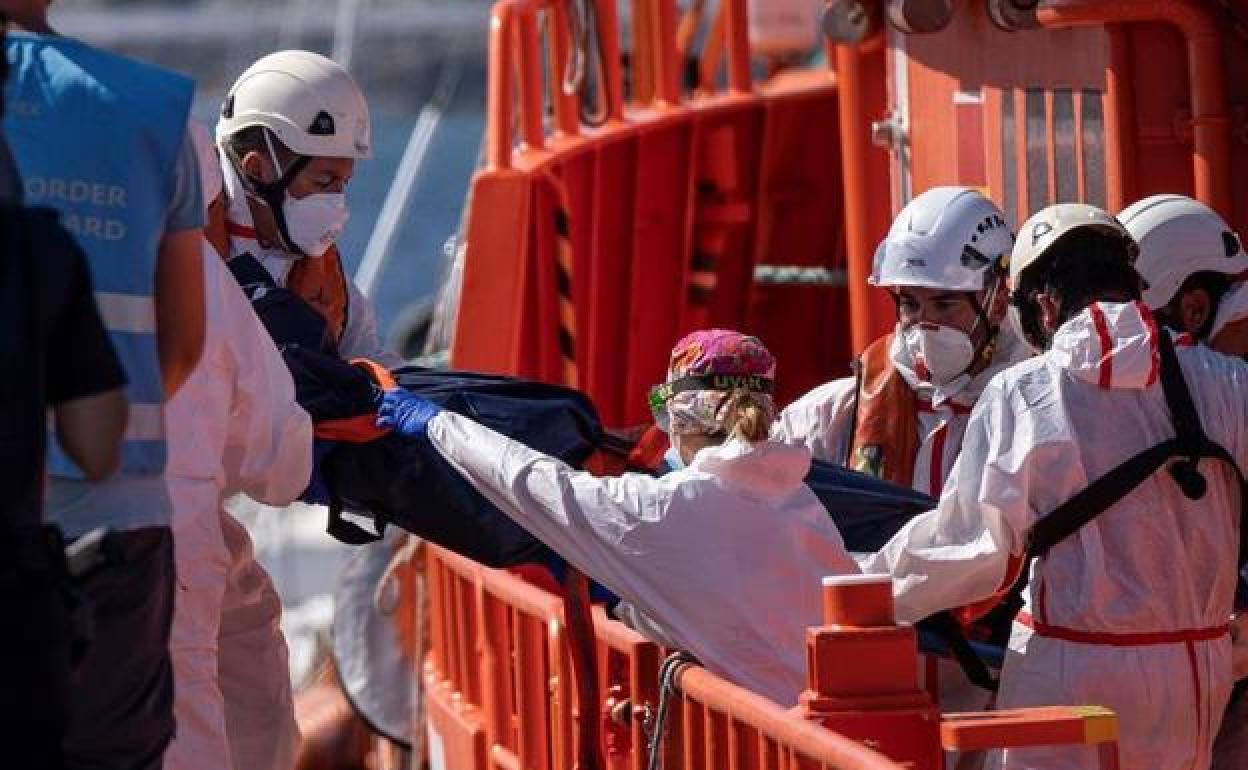 Una víctima mortal que se dirigía a Canarias. 