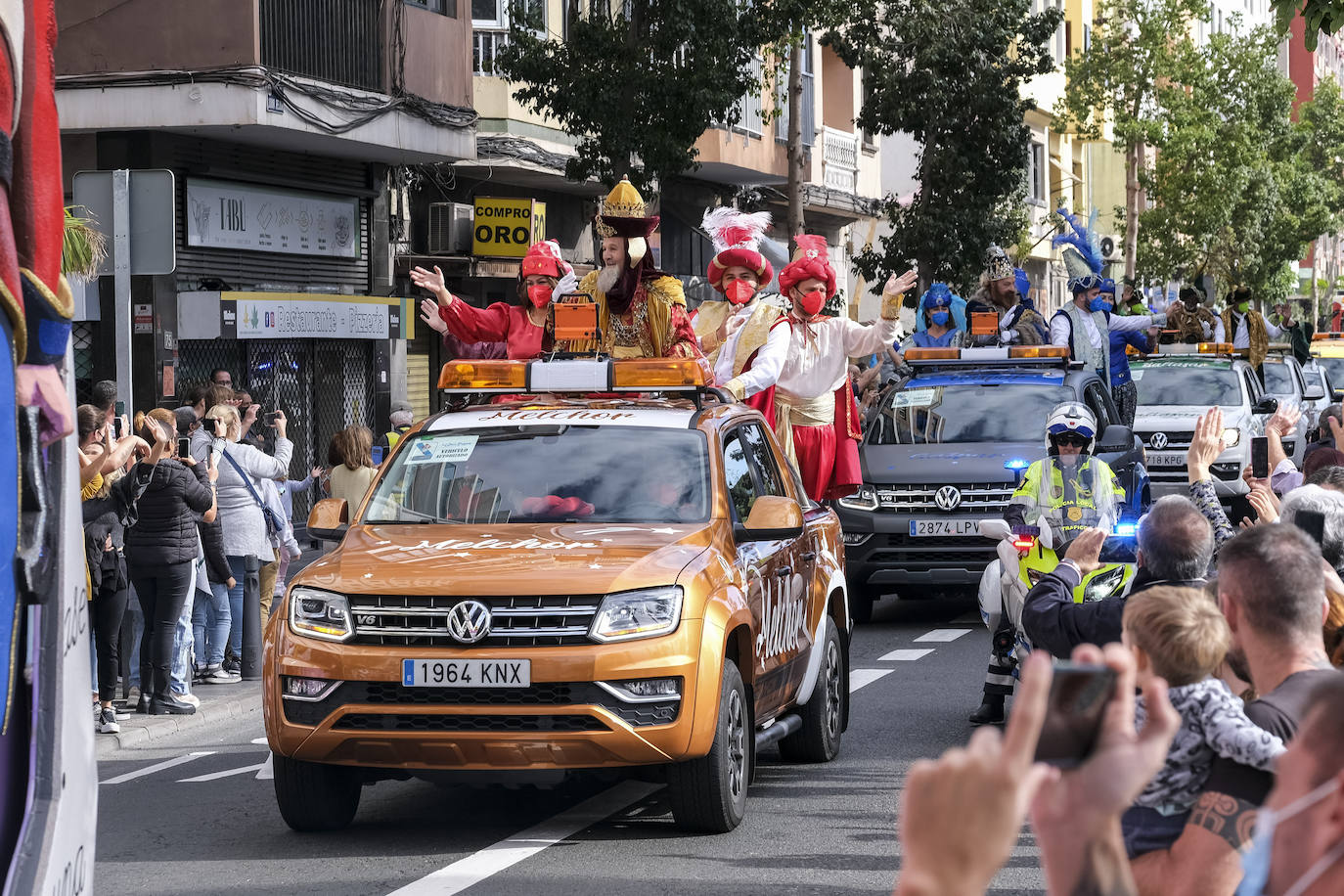 Fotos: La Cabalgata de Reyes recorre la ciudad
