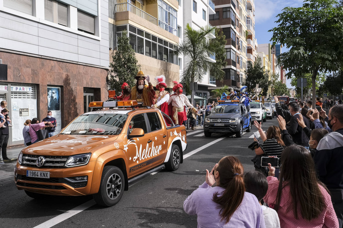 Fotos: La Cabalgata de Reyes recorre la ciudad