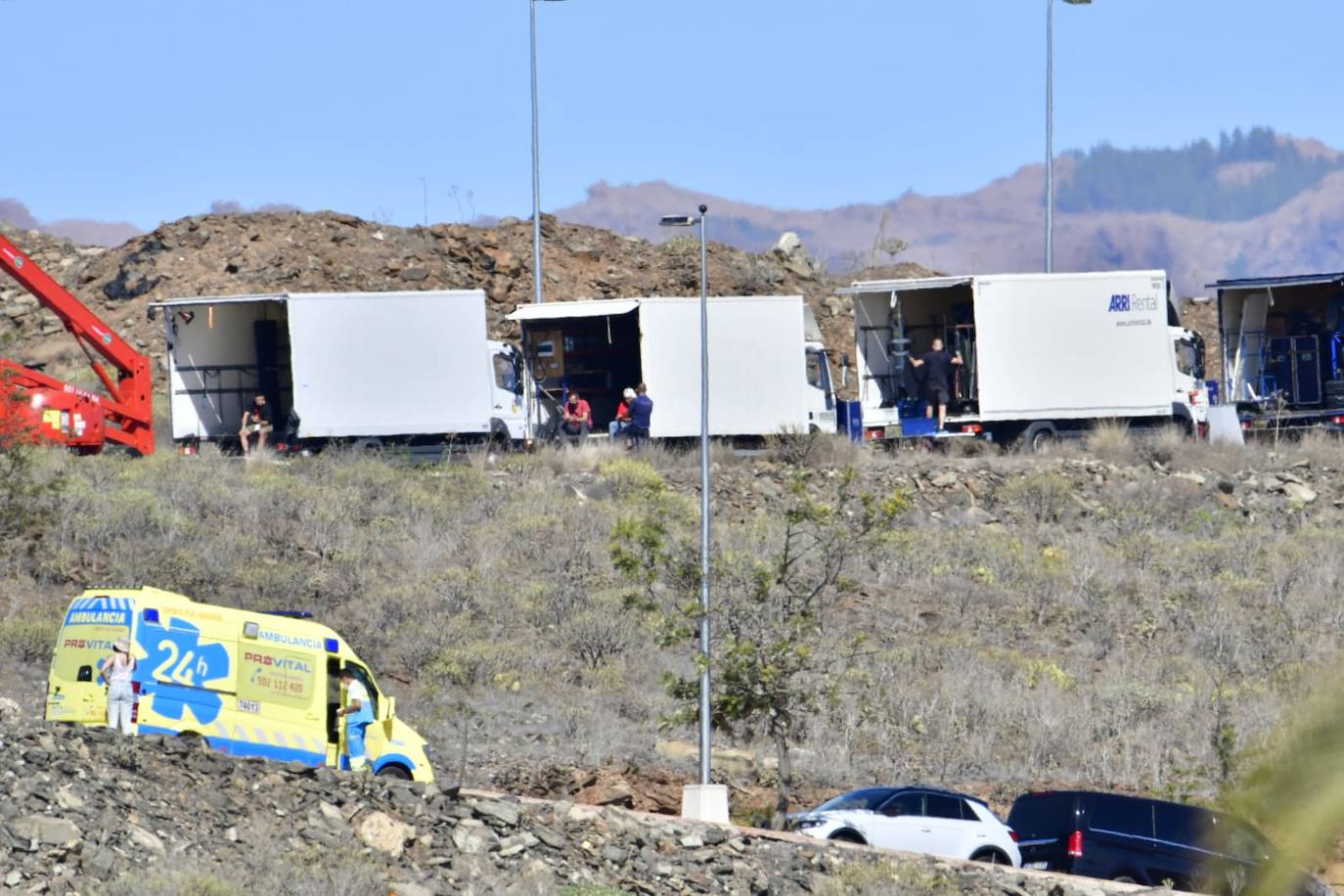 Fotos: The Mother se rueda en distintos escenarios de Gran Canaria