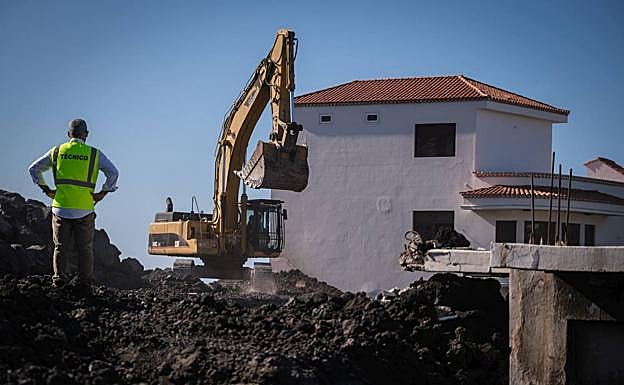 Imagen de las obras en La Laguna. 