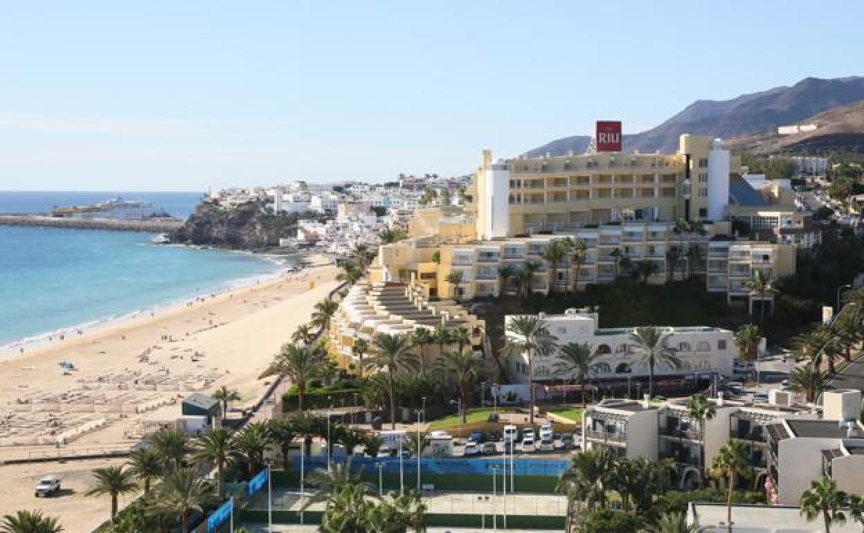 Zona turística de Morro Jable, en el municipio de Pájara. 