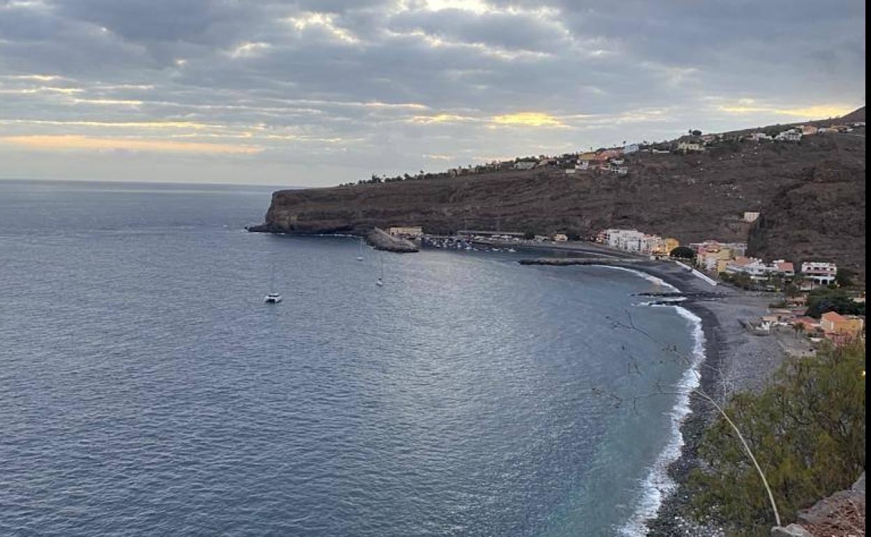 Imagen de archivo de Playa Santiago, en Alajeró. 