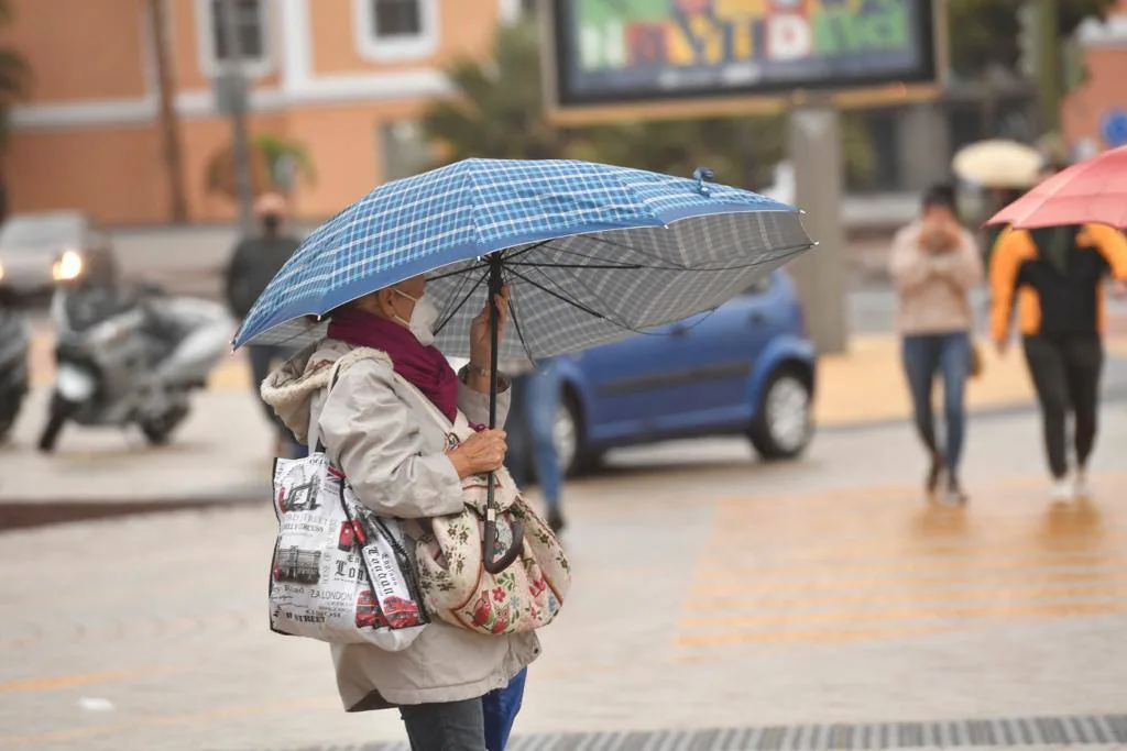 Fotos: La lluvia riega Gran Canaria tras la calima