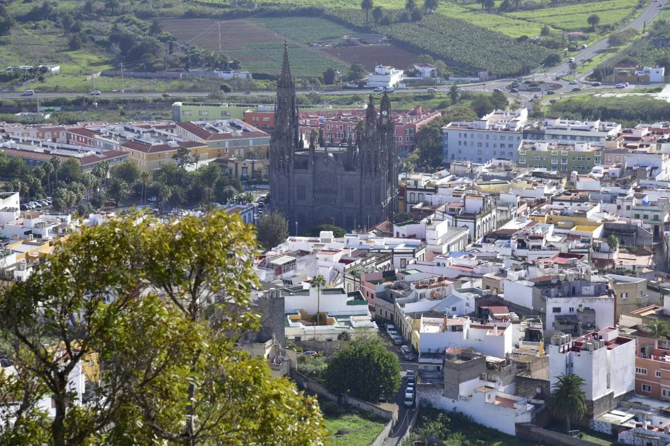 Fotos: Vuelve la calima al norte de Gran Canaria tras la lluvia