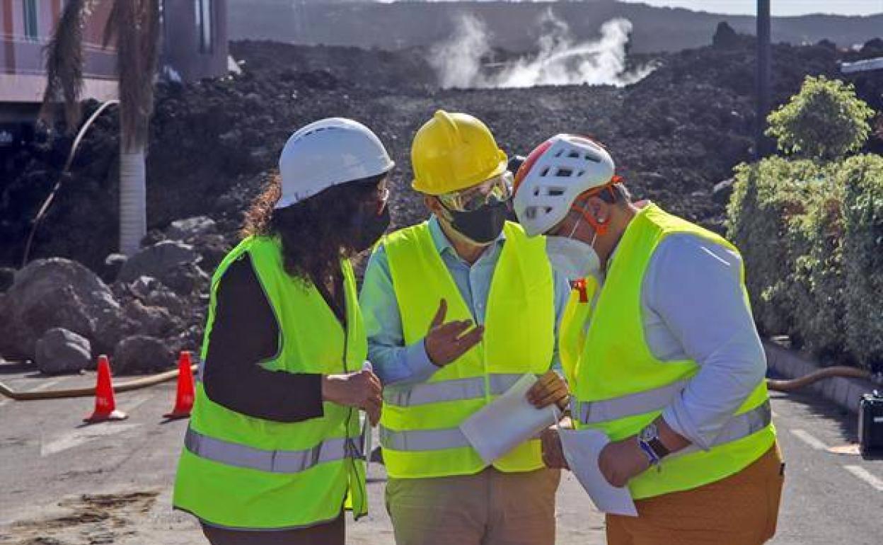 El Cabildo de La Palma destaca la coordinación para la reconstrucción