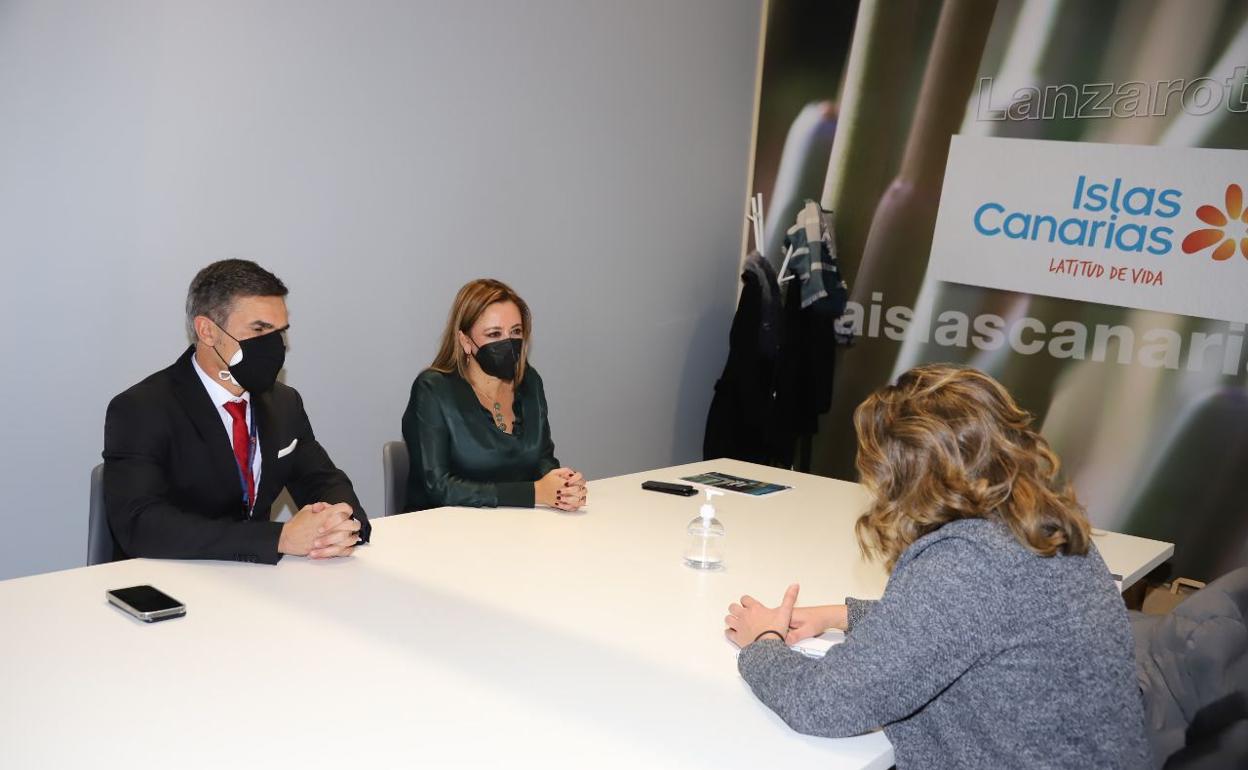 Momento del encuentro. 