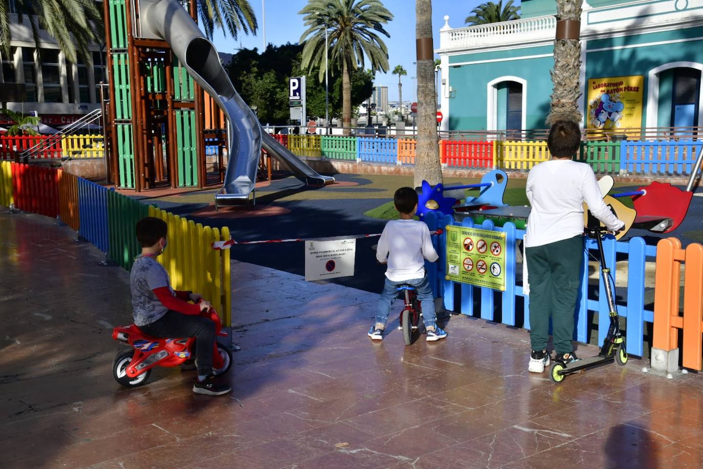 Fotos: Las Palmas de Gran Canaria estrena el nivel 4 de alerta covid