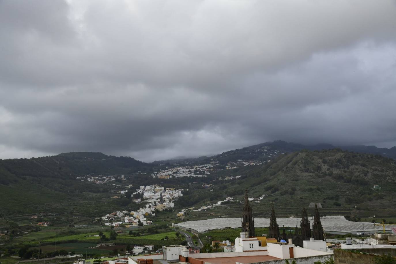 Fotos: La DANA riega el norte de Gran Canaria