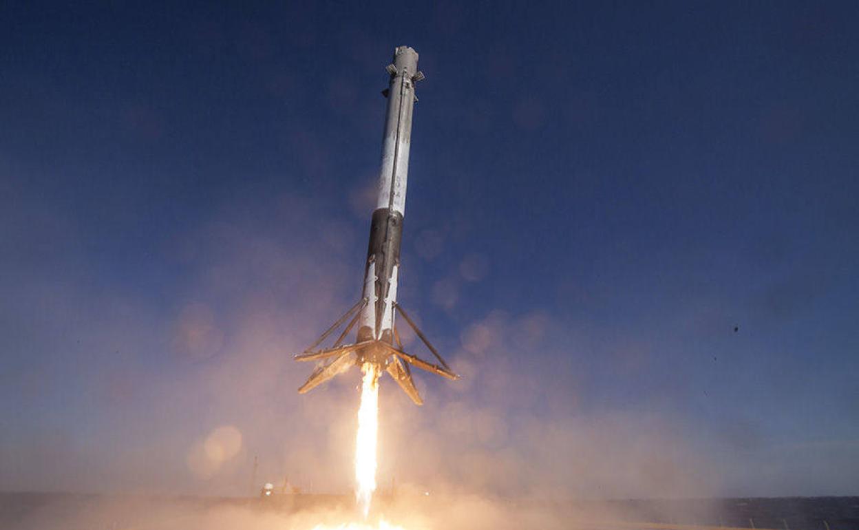 El cohete Falcon 9 de SpaceX