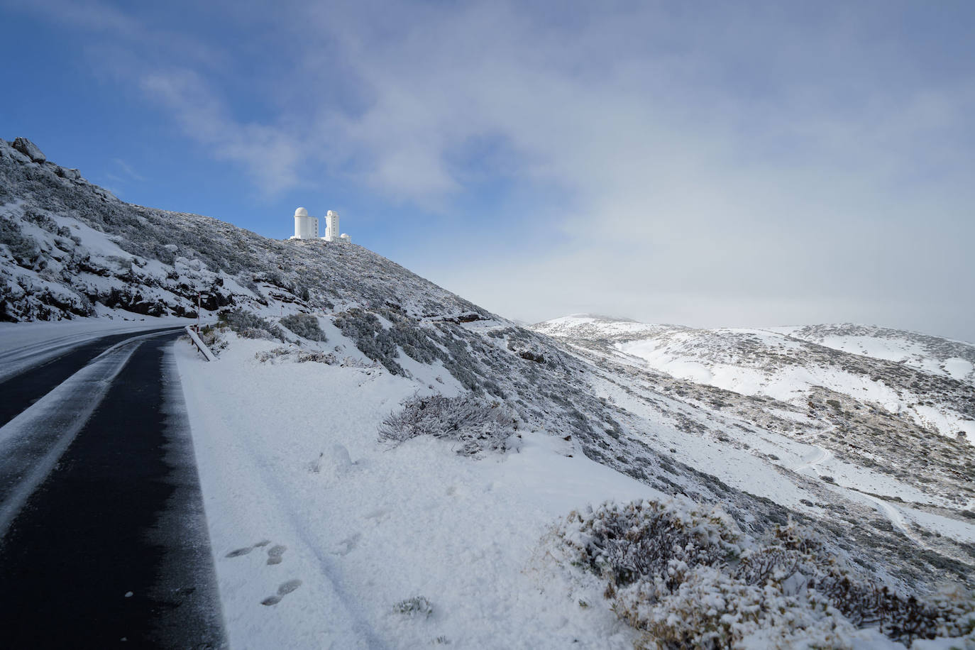 Fotos: Los accesos al Teide vuelven a estar abiertos