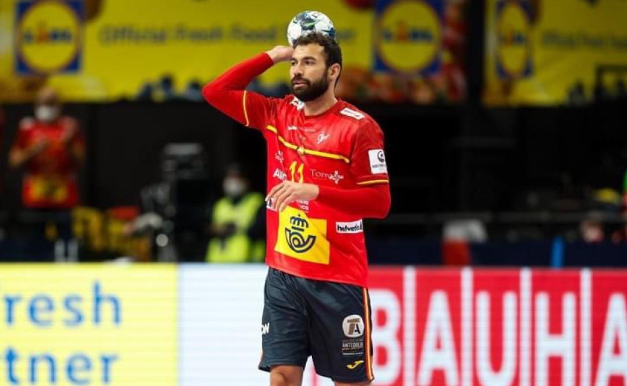 Sarmiento, durante el Europeo. 