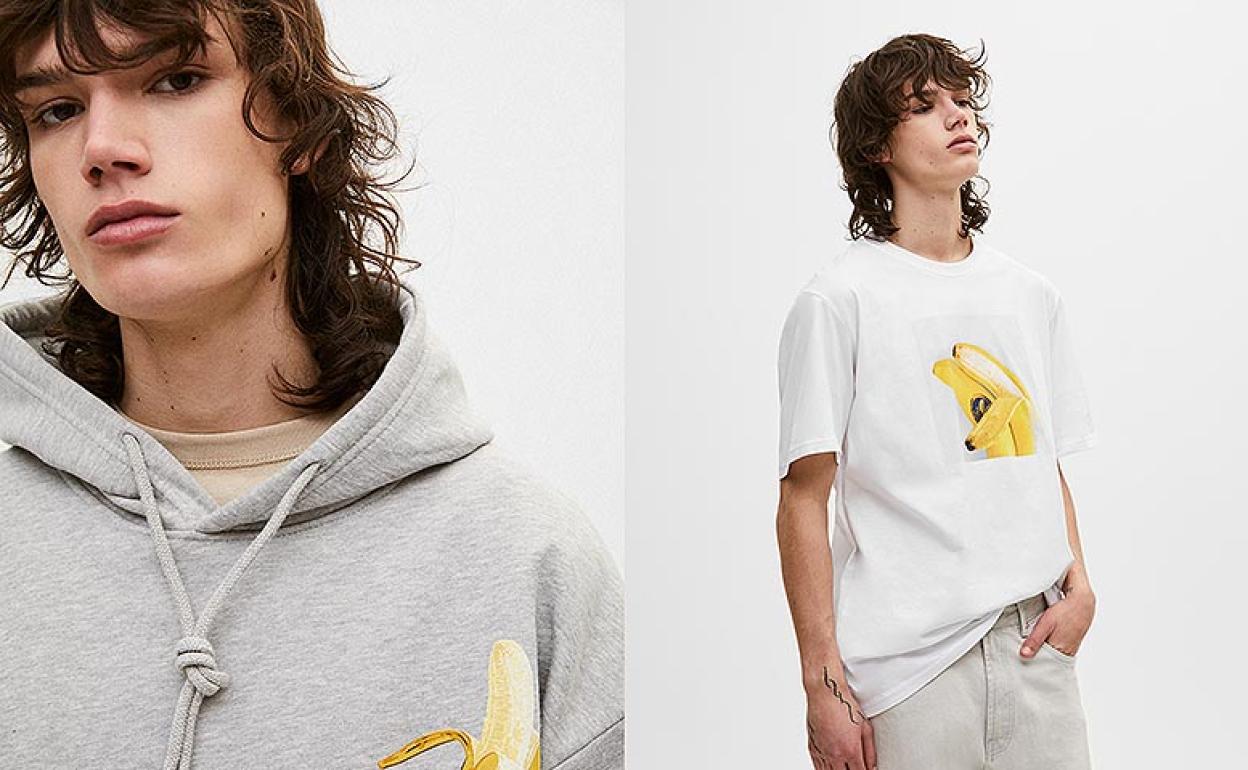 Plátano de Canarias, presente en una nueva colección de Pull&Bear