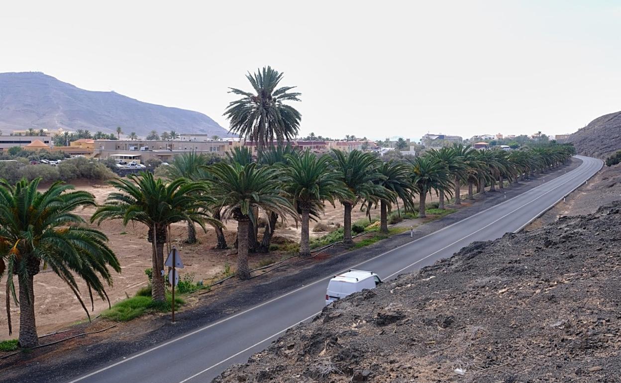 Entrada a Gran Tarajal. 