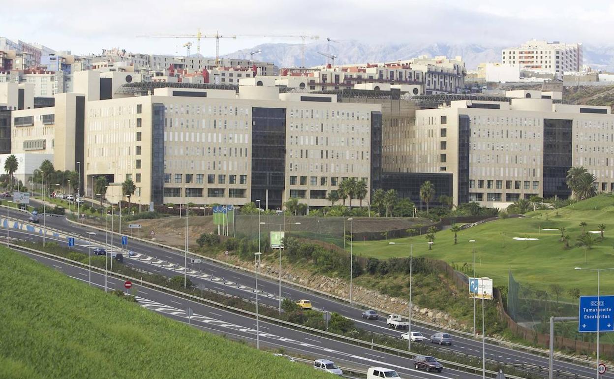 Imagen del Hospital de Gran Canaria Doctor Negrín. 