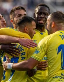 Imagen secundaria 2 - En la UD ensalzan a Pimienta tras lo de Cartagena: «Ya se nota su mano»