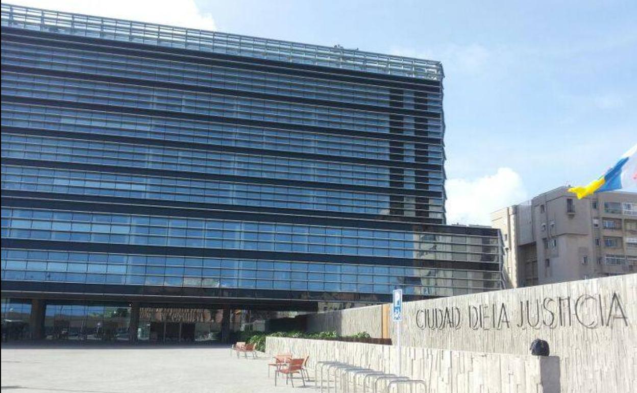 Imagen de archivo de la Ciudad de la Justicia de Las Palmas de Gran Canaria. 