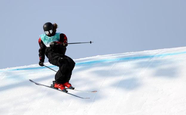 Diploma olímpico para Javier Lliso en esquí acrobático 'big air'