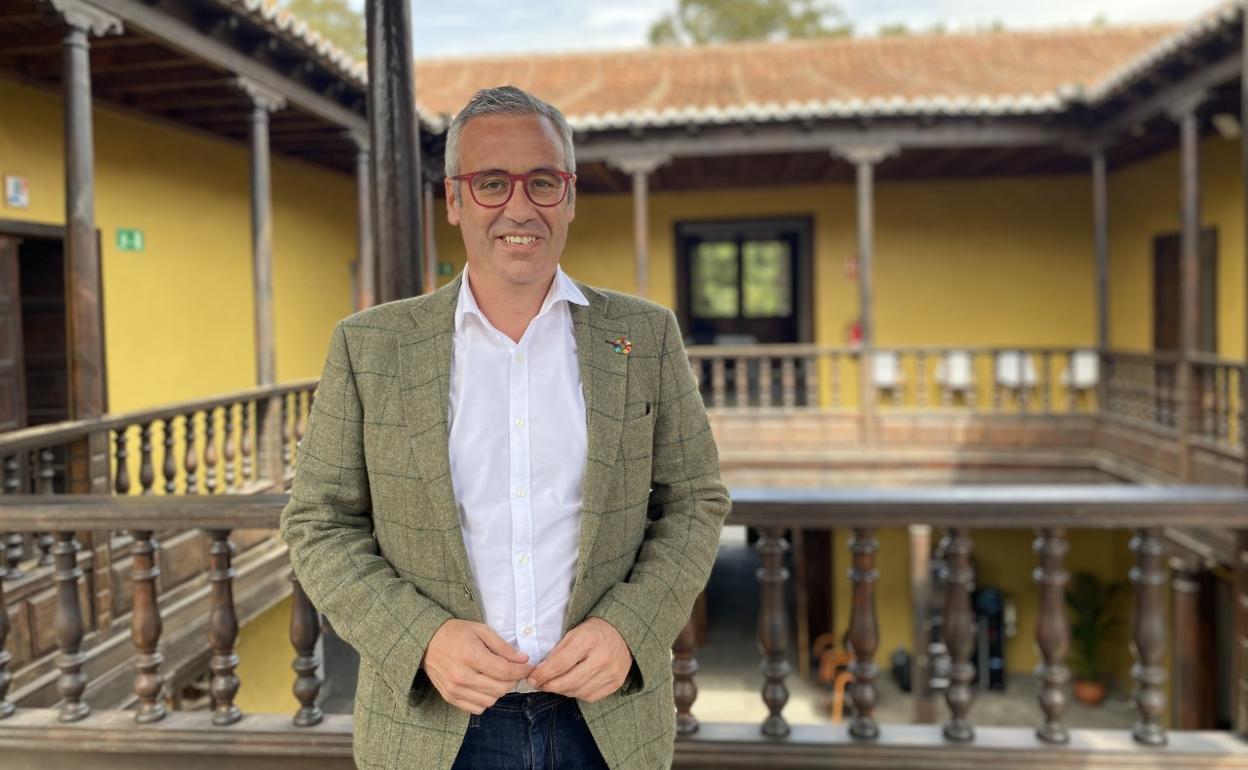 El coordinador de Acción Social de la Oficina de Atención de la Casa Massieu, Sergio Matos. 