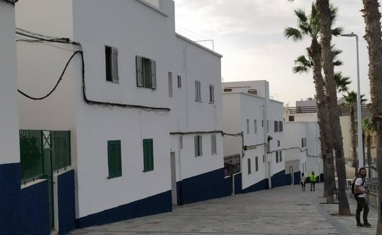 Viviendas del grupo del Carmen, en La Isleta. 