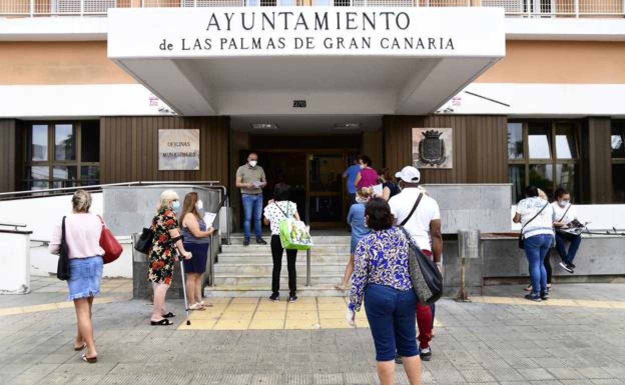 Oficinas municipales de la capital grancanaria. 