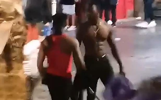 Pelea multitudinaria en una zona de ocio nocturno en Canarias