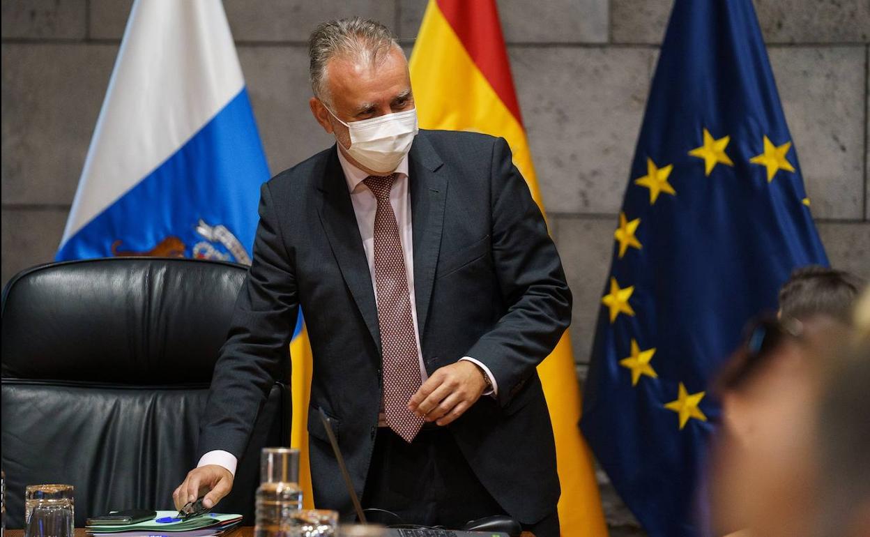 Ángel Víctor Torres, presidente de Canarias. 