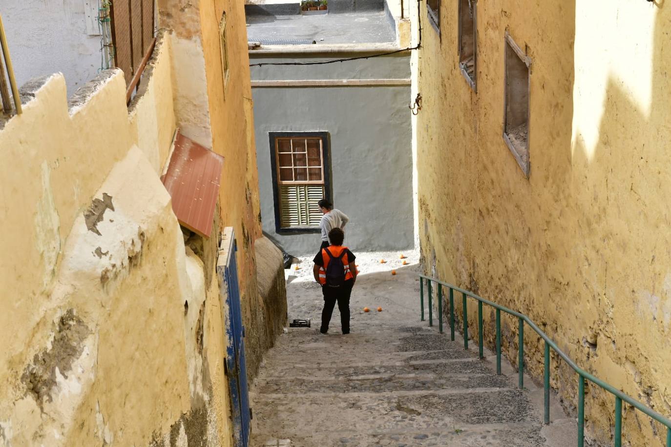 Fotos: The Mother focalizó buena parte del rodaje en las calles del barrio capitalino de San Juan