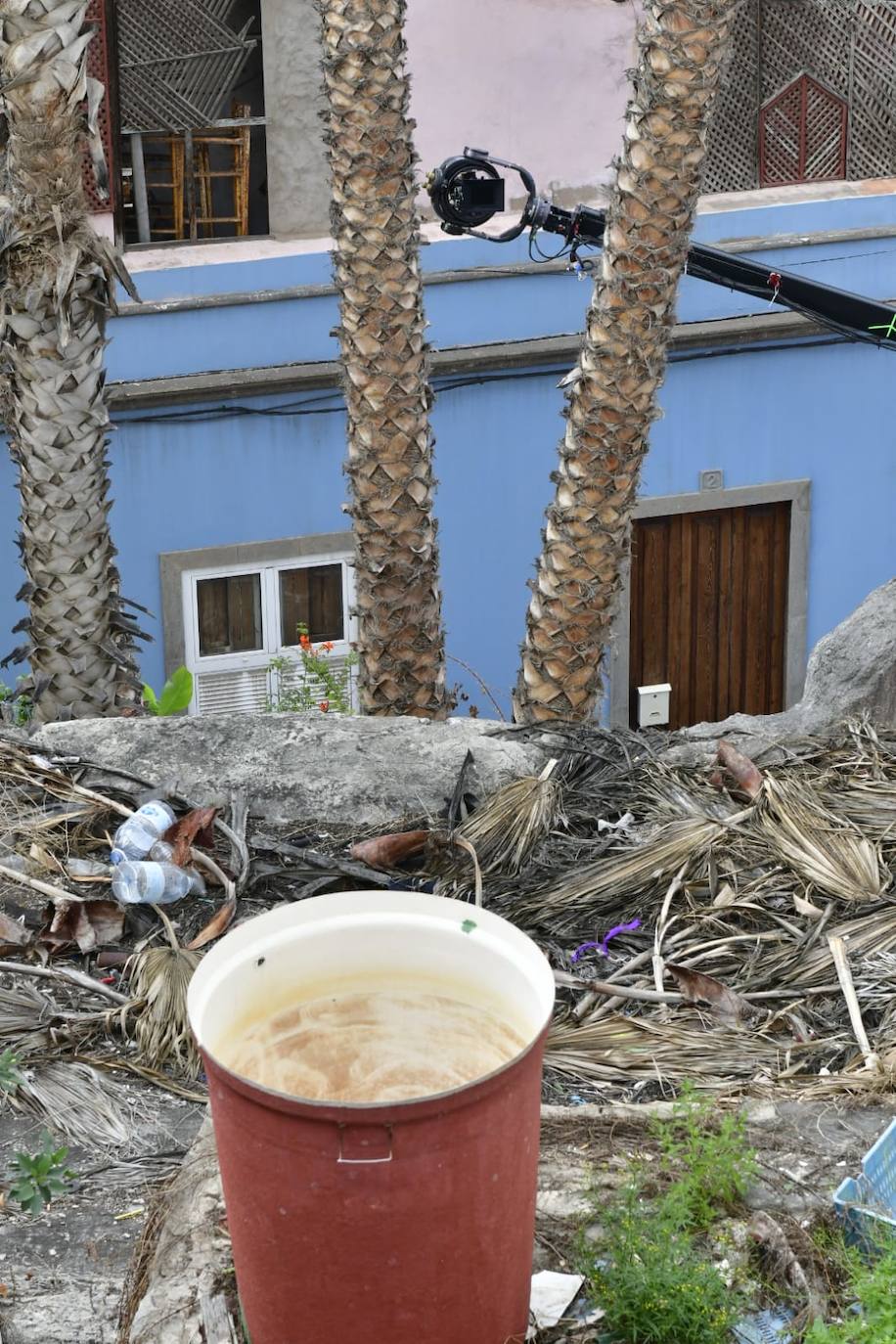 Fotos: The Mother focalizó buena parte del rodaje en las calles del barrio capitalino de San Juan