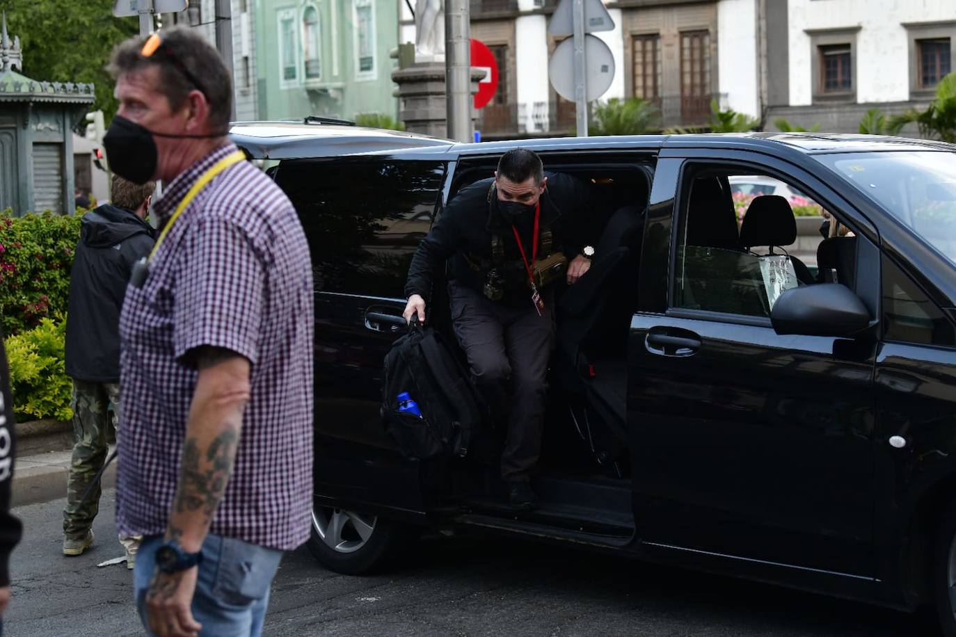 Fotos: The Mother focalizó buena parte del rodaje en las calles del barrio capitalino de San Juan