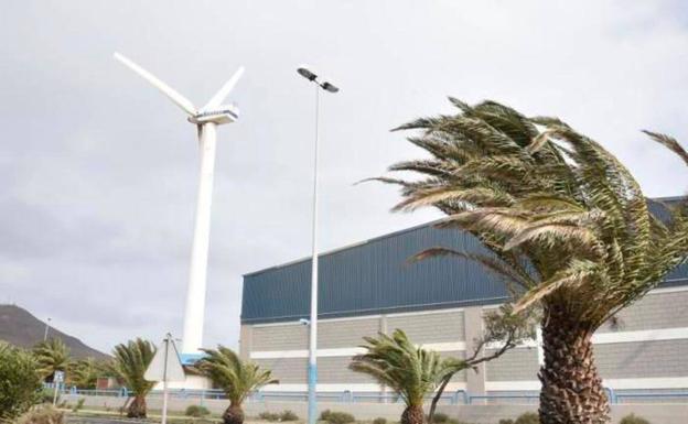 Alerta por viento en Gran Canaria e islas de la provincial occidental