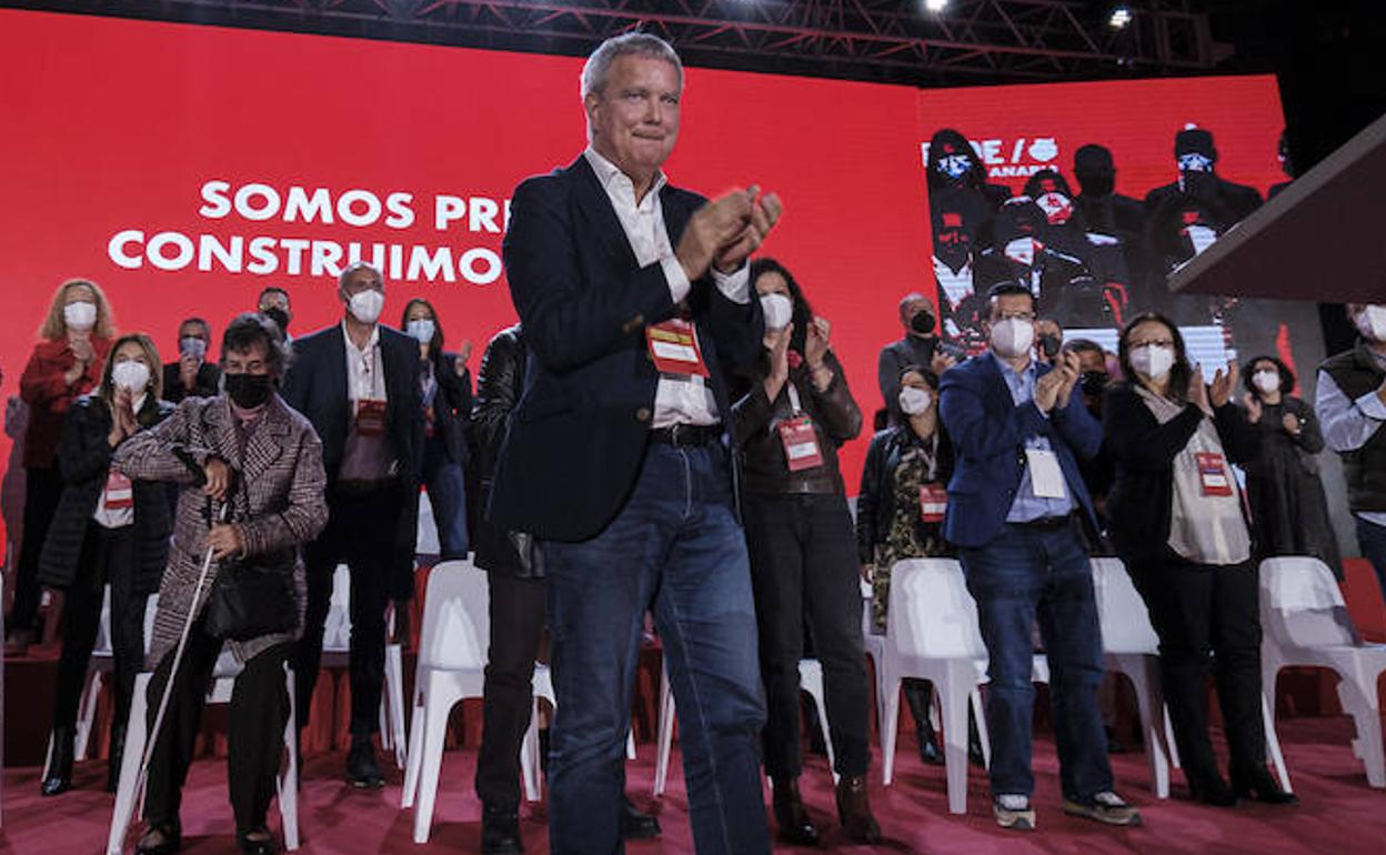 Sebastián Franquis, secretario general del PSOE de Gran Canaria. 