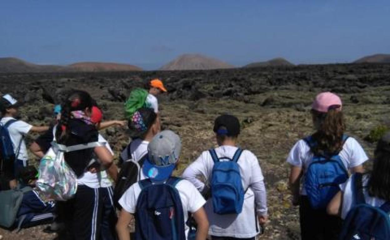 Escolares de Tinajo. 