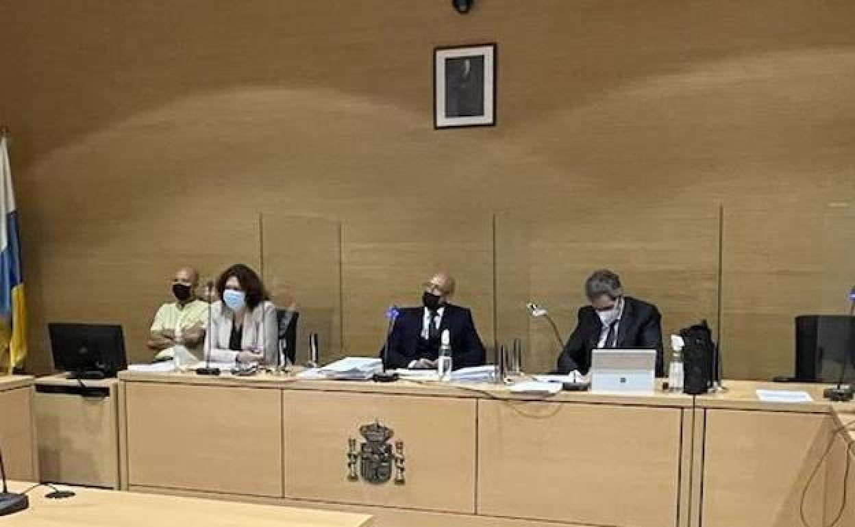 Imagen del Tribunal de la Sección Primera de la Audiencia Provincial de Las Palmas. 