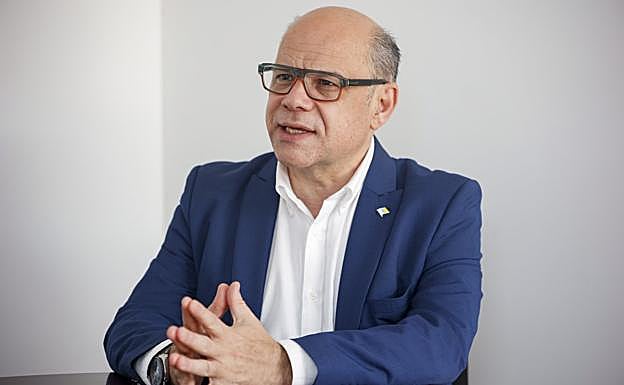 El portavoz de Coalición Canaria, José Miguel Barragán. 