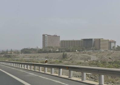 Imagen secundaria 1 - Calima en Gran Canaria. 