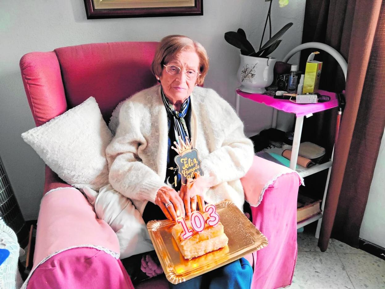 Carmensita, un tesoro teldense que cumple hoy 103 años