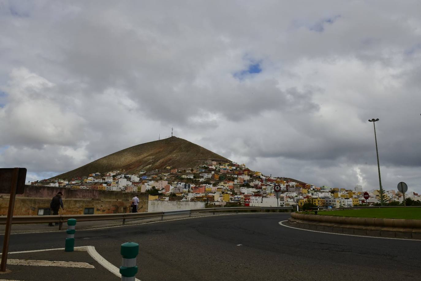 Fotos: Fin de semana de viento y lluvia en Canarias