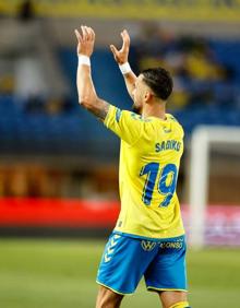 Imagen secundaria 2 - Confianza máxima en el vestuario de la UD: «Si ganamos en El Toralín, jugamos el playoff»