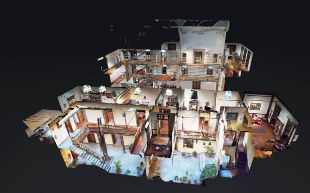 Visita 3D de la Casa Museo Pérez Galdós. 